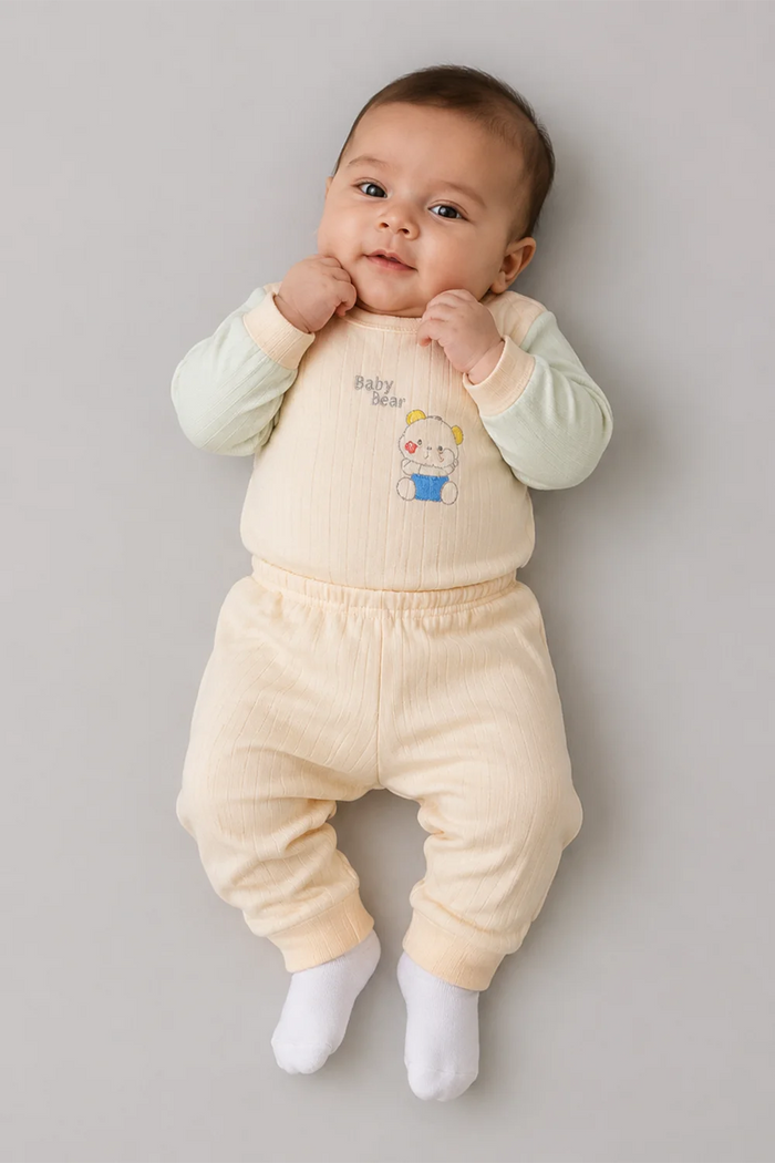Baby Bear Ribbed Co-Ord Set