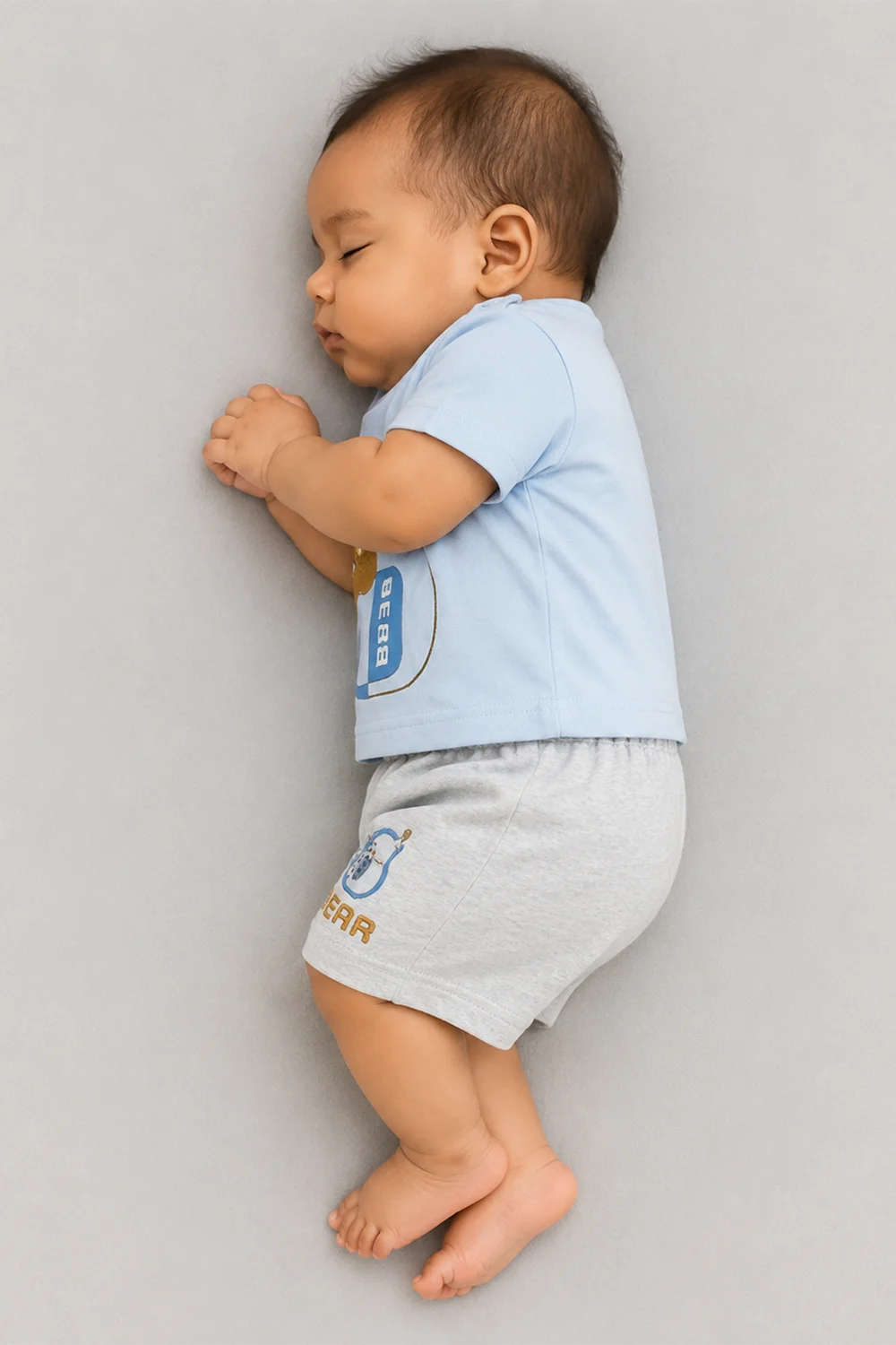 Baby Bear & Pear Cotton Co-Ord Set