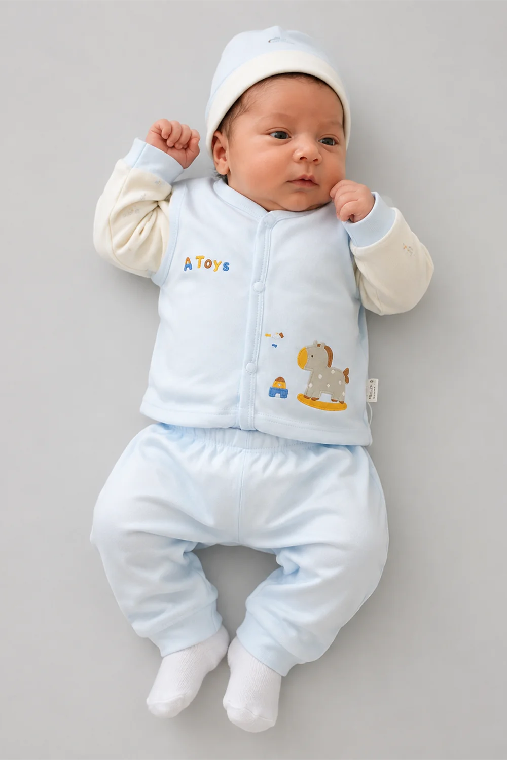 Newborn Cotton 2-Piece Set