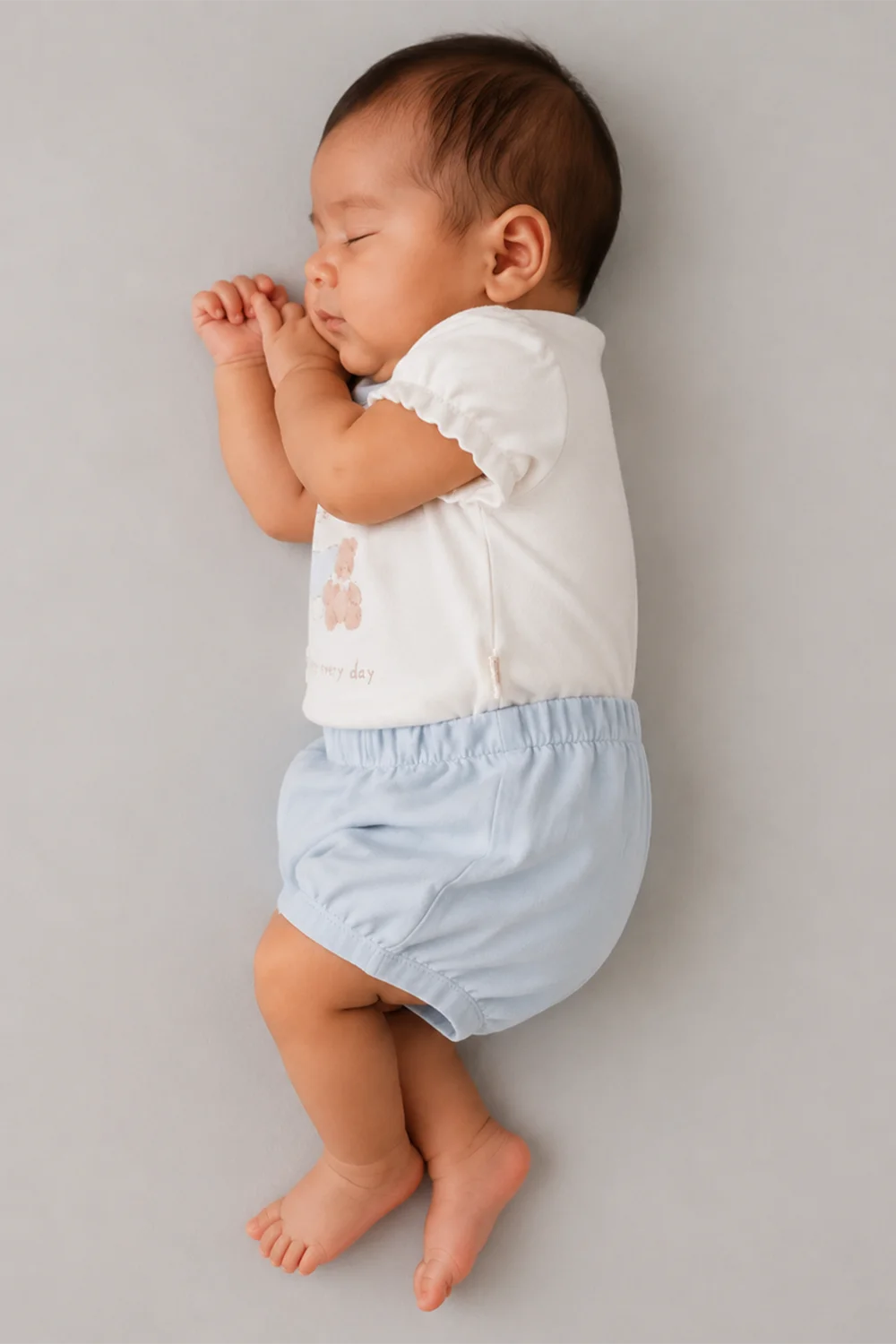 Newborn Girls Teddy Bear 2-Piece Set