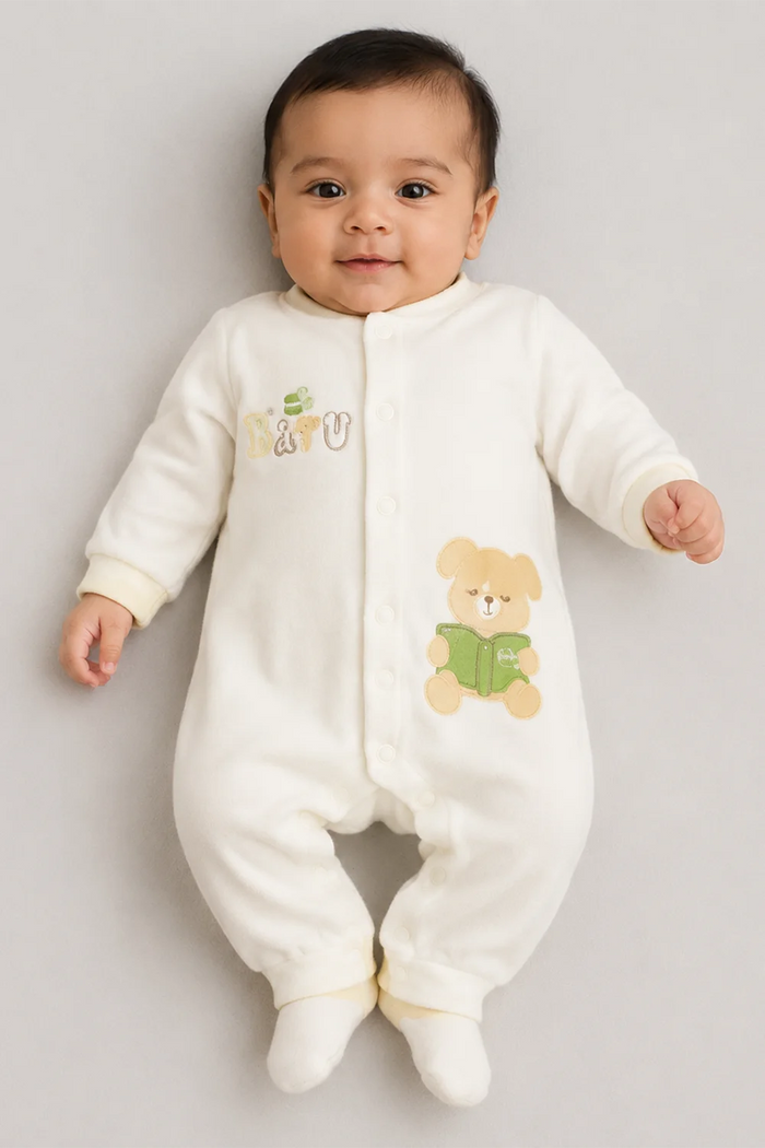 Baby Cotton Full-Sleeve Romper