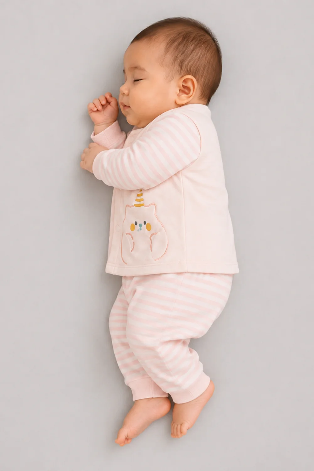 Baby Pink Bear Lounge Set