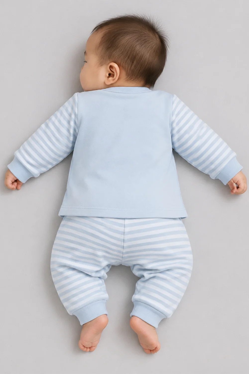 Baby Cat Print Cotton Night Suit